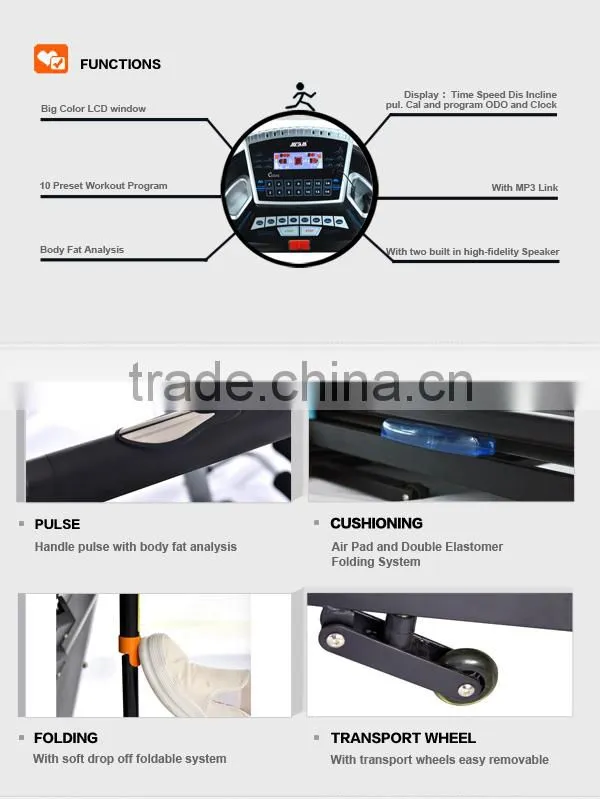 Low Noise DC Motor For Treadmill