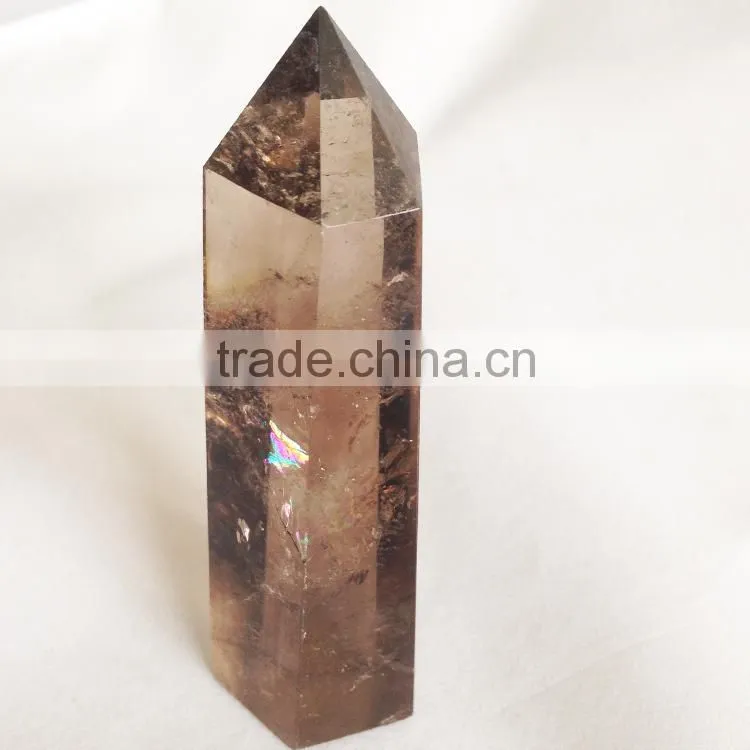 Natural Crystal Smoky Quartz Point