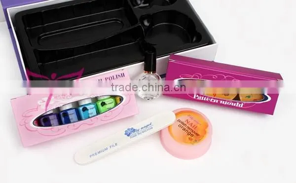 Hot nail art stamping set