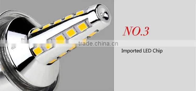 High Brightness Aluminum Alloy 5W LED Bulb Light 220V E14 LED Candle Light
