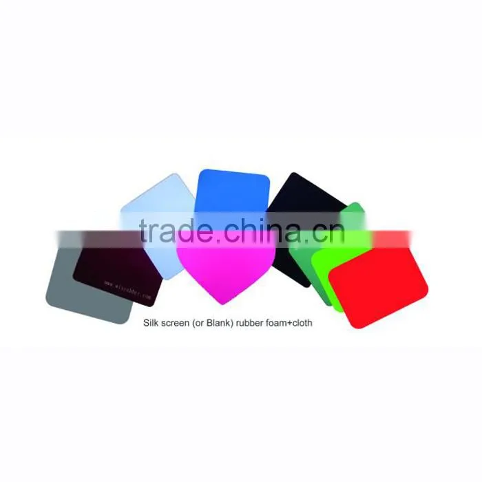 Promotional glass drink rubber base cup pad coaster