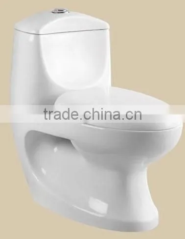 GC2123 Good Quality P- trap One Piece Toilet