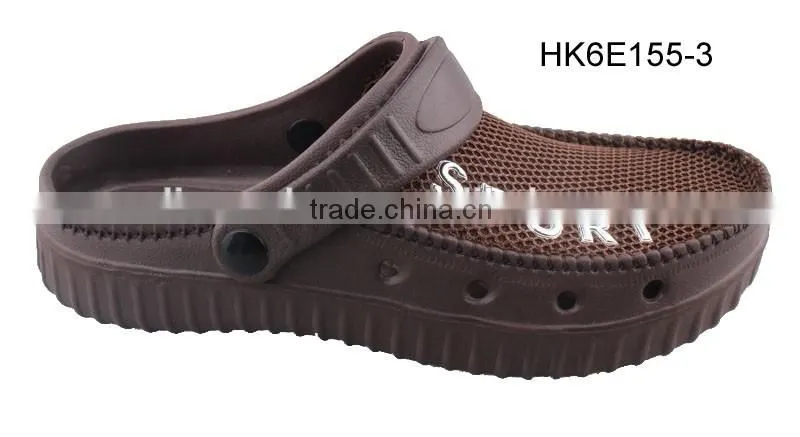 2016 Simple Comfortable Mesh Upper Men Non Slip Clogs Newest Garden Clogs