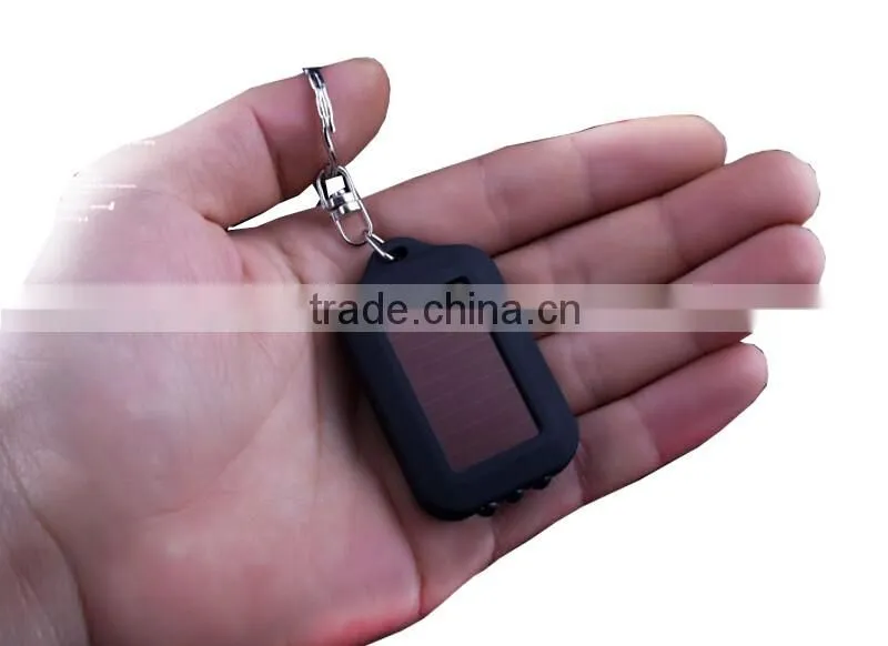 Wholesale Key Chain Light 3LED Solar Key Chain Light