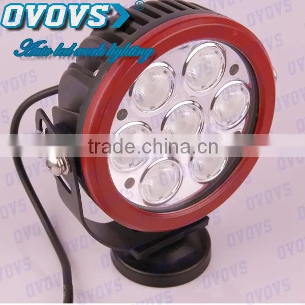 New! 6'' round 70w led working light 12v auto lights for 4x4 car accessories