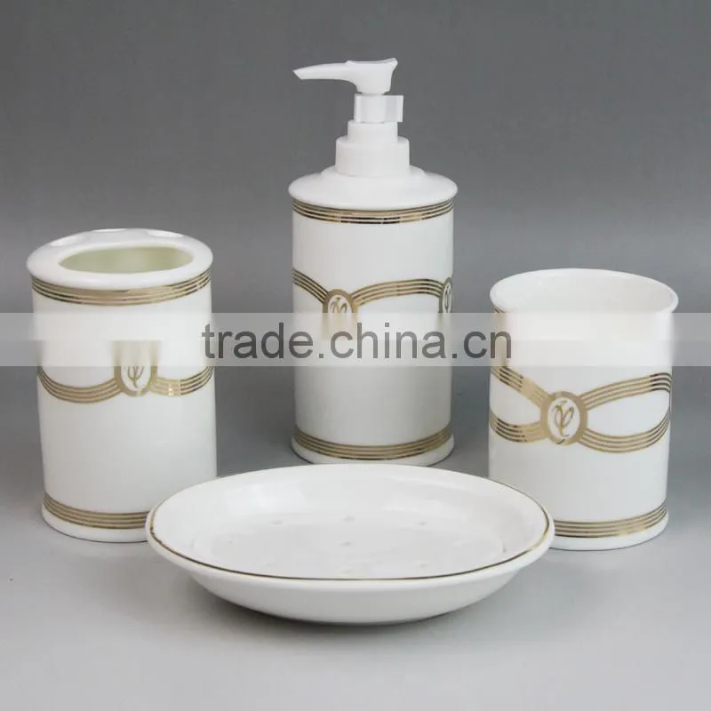 China supplier bathroom accessory, bathroom set, ceramic bathroom set