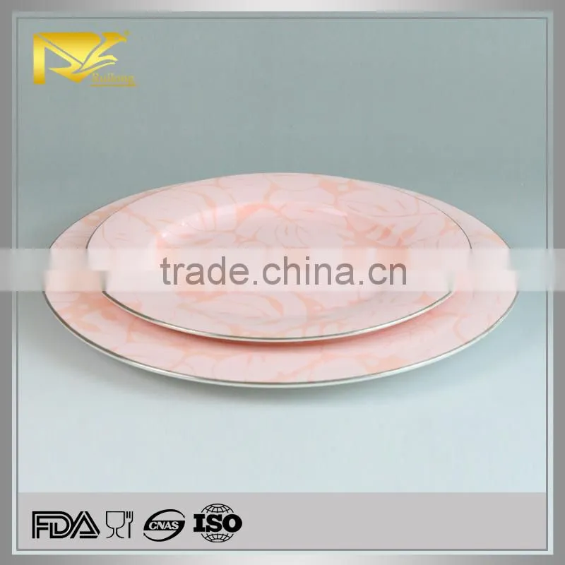 Drinnerware porcelain decorative plates, porcelain switch plate, antique porcelain plates