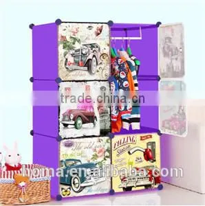 Outdoor furniture Foldable Simple design diy wardrobe