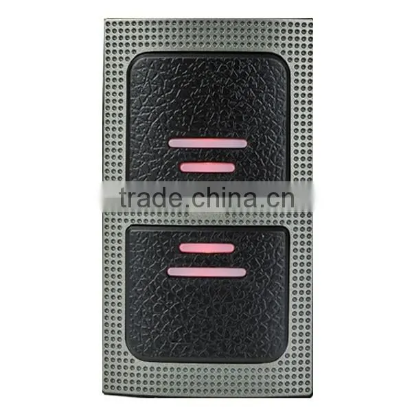 2 color LED Indicators (Red and Green) KR500 Wiegand access control card reader IP65 waterproof smart card reader