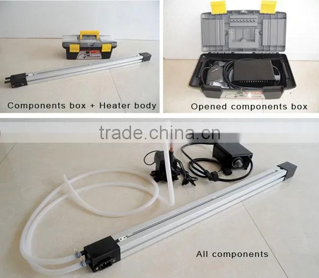 95"(2400mm) Manual Acrylic Light Box Plastic PVC Bending Machine Heater, 1-6mm Thickness, 220V
