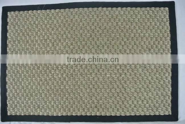 Vila Sisal area mat sisal rug hemp backing carpet