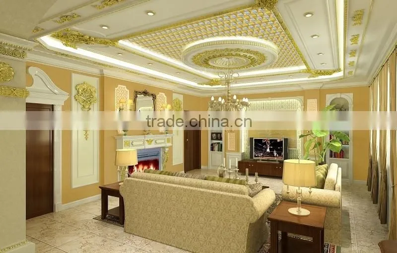 HG5004 home interior decoration PU ceilling moulding