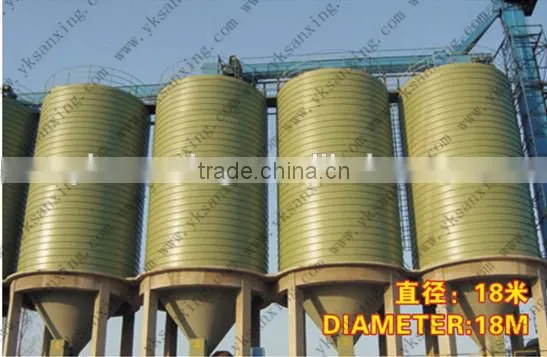 Spiral steel strip forming machine/ Grain silo storage machine
