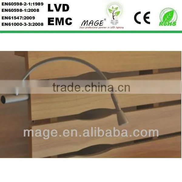 1W LED flexible reading furniture lamp
