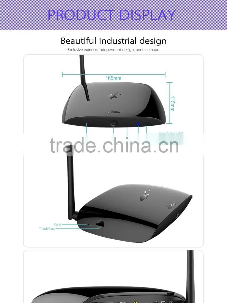 Cloudnegto RK3288 led tv stand tv table vb-t2 free iptv box 2gb ram 16 gb rom wtih XBMC set top box