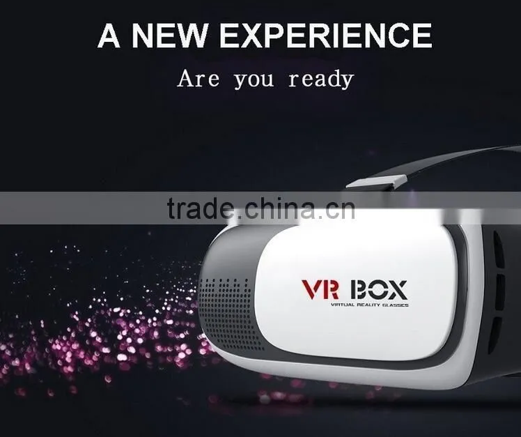 2016 Google cardboard VR BOX 2.0 Version 2 VR Virtual Reality Glasses Smart Bluetooth Wireless Mouse Remote Control Gamepad VR