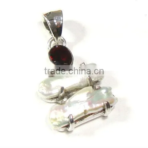 925 stamped sterling silver tibetan turquoise semi precious gemstone pendant