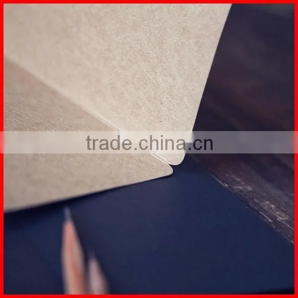 Custom Cheap Folding Kraft Paper Greeting Card Wholesale