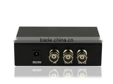 SDI Splitter 1x2 Support Cable >100M , Support 3G/HD/SD-HDMI . Full HD