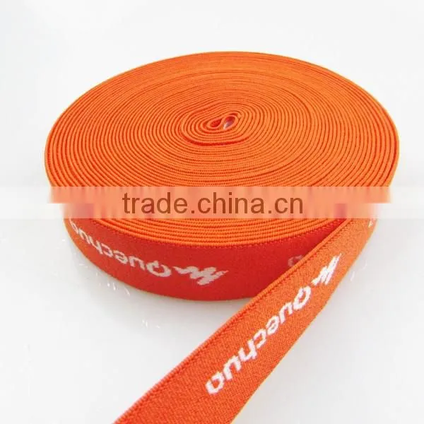 30mm jacquard elastic custom woven ribbon for apparel