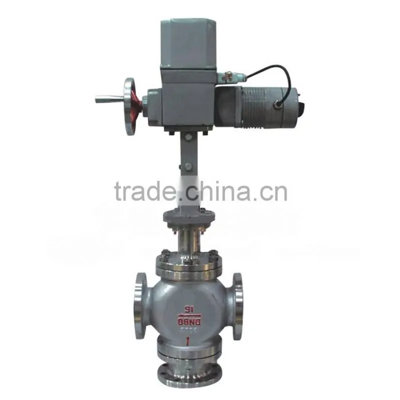 2-way control valve with actuator
