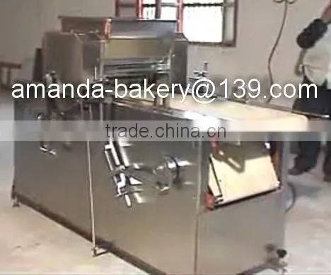 industrial cookie depositor machine tripple color cookie machine