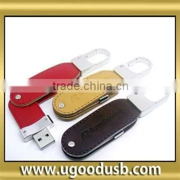 Key Chain USB Golden Metal