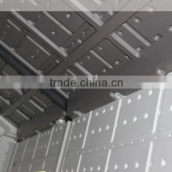 Factory wholesale price decoration of plastic garden shed