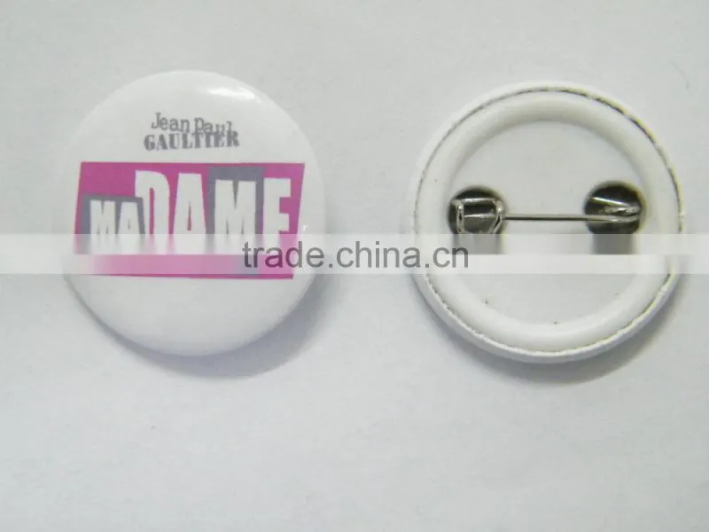 tin button badge (a set), promotion gift , pin badge