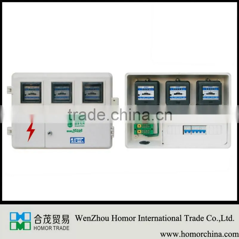 electrical meter distribution box