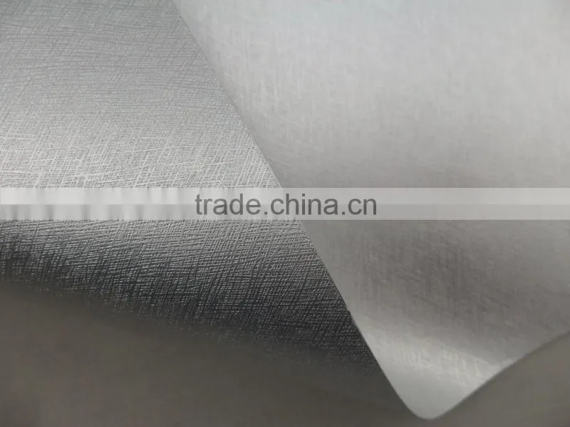 Two sided silver metallic foil paper rolls gold/ silver foil wrapping paper