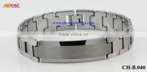IP black charms for bracelets, magnetic bracelet, mens bracelet