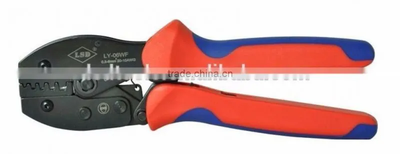 LSD good quilty LY-0516TH Combination cable ferrule crimping tool kit Crimping die set in metal box