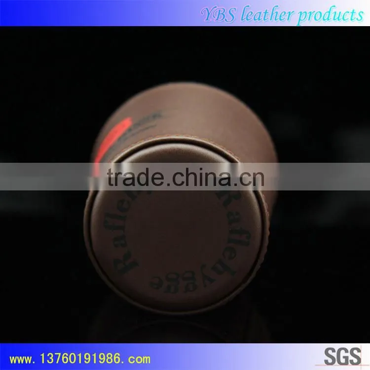 china suplier custom genuine leather dice cup for promotion