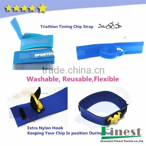 Adjustable Neoprene Ankle Tag Strap for Racing