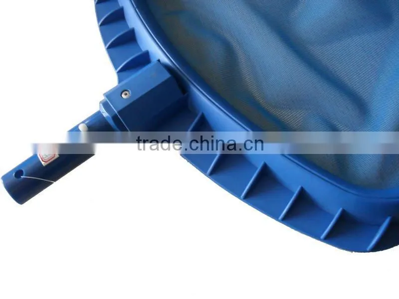 Ocean Blue Flat Swimming Pool Skimmers, Plastic Heavey Duty Leaf Rake