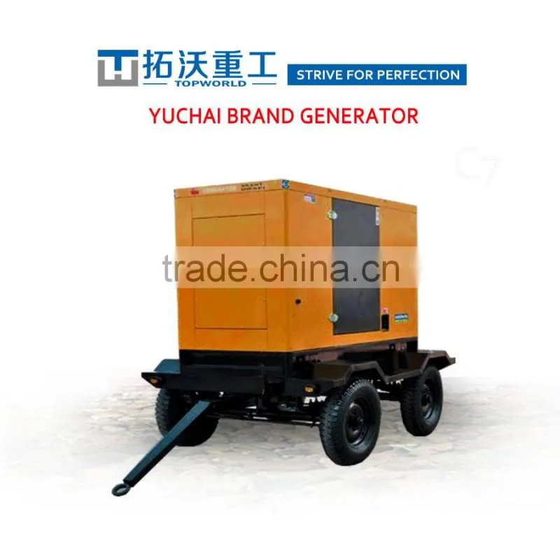 Brand new trailer diesel generator set 100KW