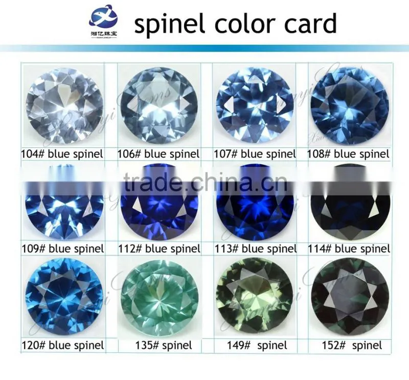 China good quality turtle cut pear shape spinel bead gemstone for silver jewelry