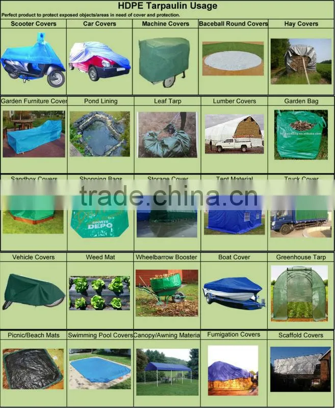 recycled plastic sheet tarpaulin