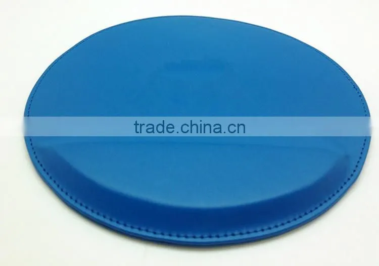 Custom design pu leather computer mouse pad