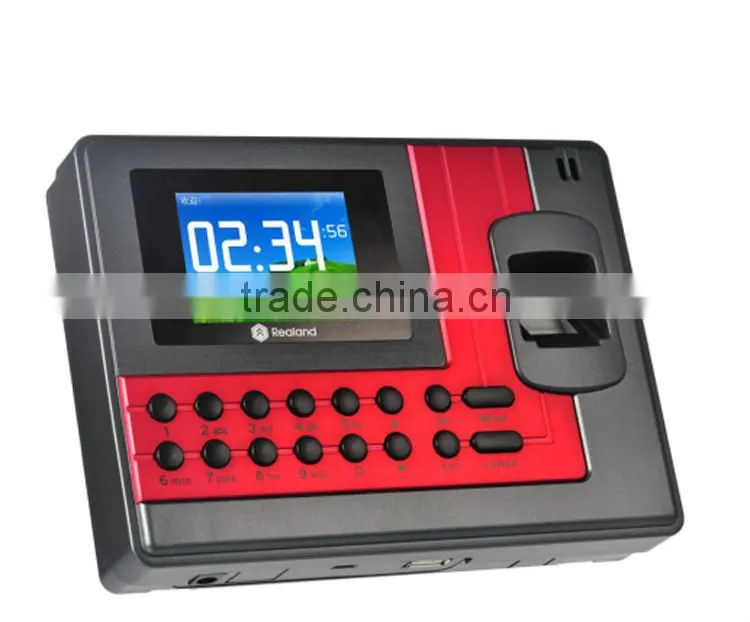 Multi-Language Backup Battery TCP/IP biometric fingerprint time attendance access control software