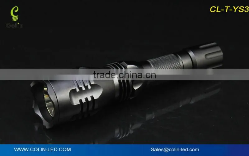 high power rechargeable LED flashlight