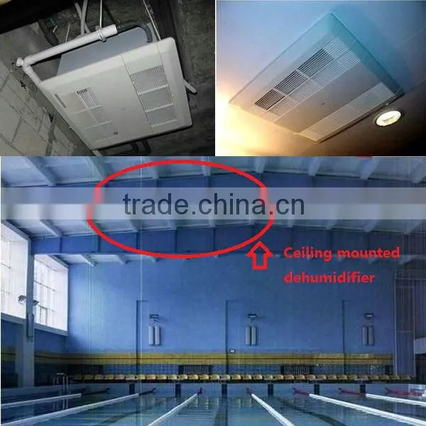 2013 Guangzhou Wall mounted Dehumidifier 158L/DAY use for swimming pool with CE passed