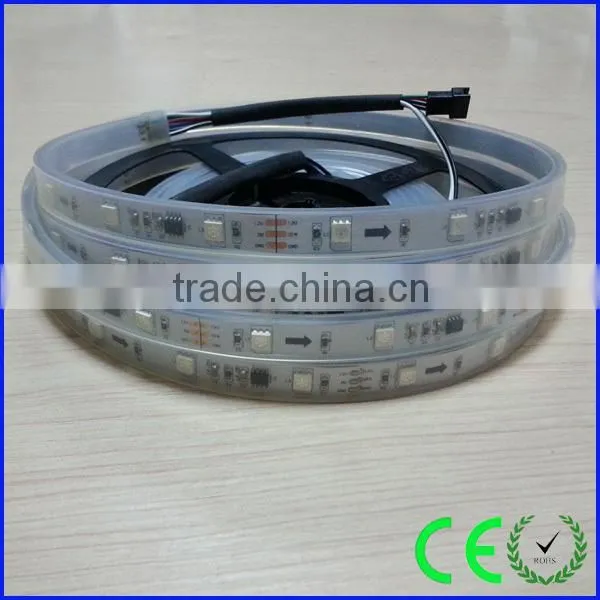 5M 5V 60Leds/M 150pixels Programmable WS2811 RGB Dream Color 5050 LED strip Individually Addressable IP67 Waterproof