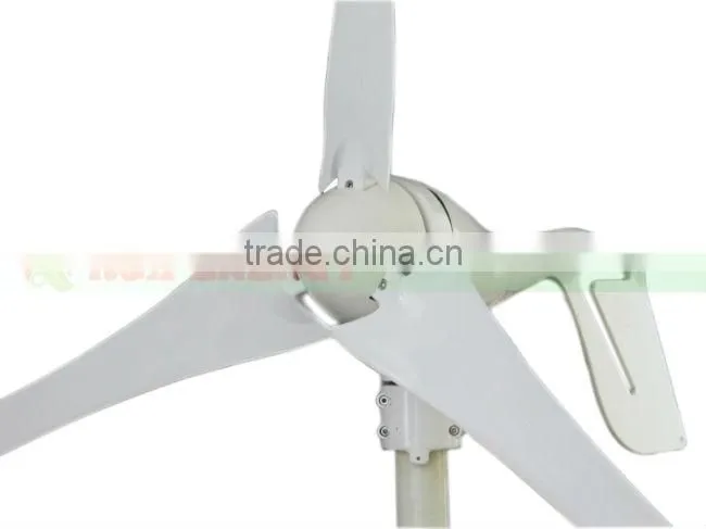Horizontal wind turbine windmill. Combine with MPPT build in controller.