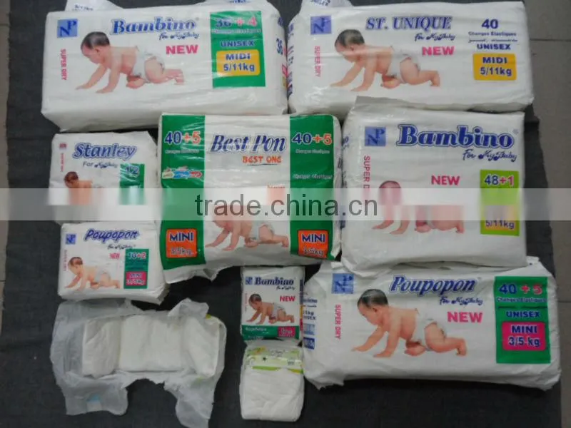 baby poupopon diaper 40+5pcs