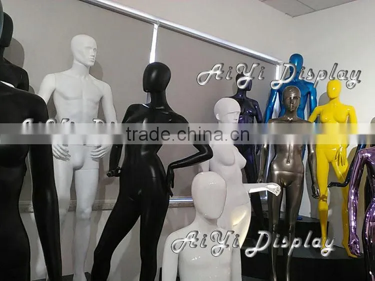 Female Dress Flesh Tone Plastic Mannequin Full Body Form