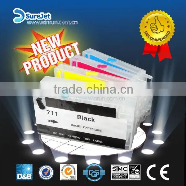 Wholesale china T120 T520 refill cartridge for hp711
