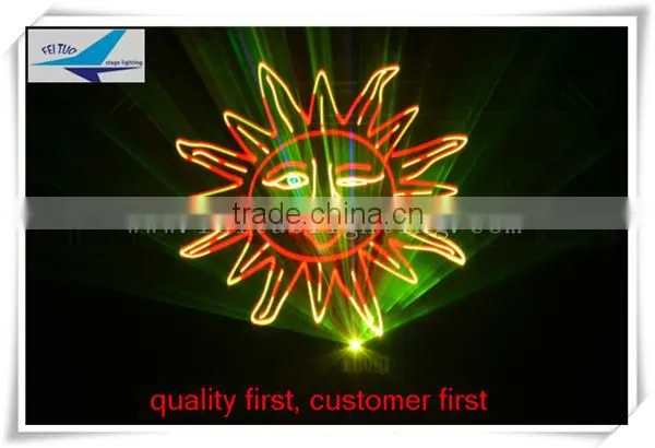 ILDA 3 Watt full color rgb animation professional stage laser