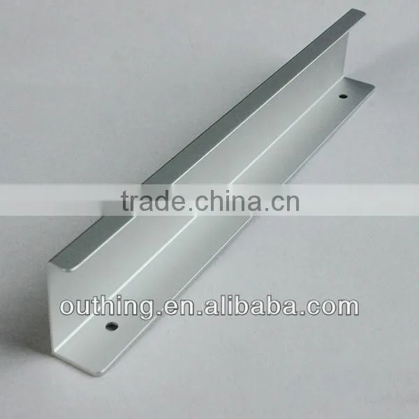L shape aluminum profile for cabinet door